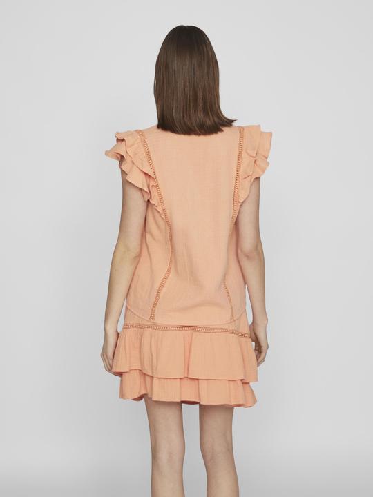 Actual product image Vila Ruched top with short sleeves (42)