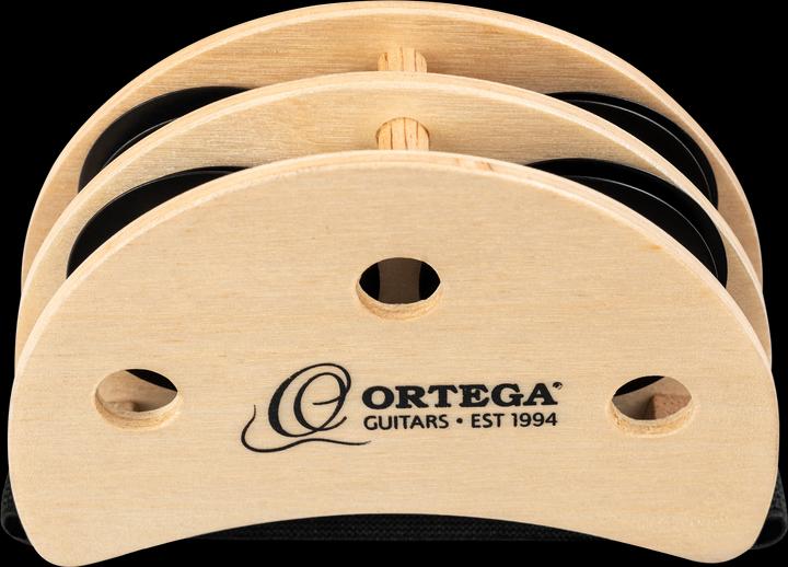 Produktbild Ortega Guitarist Foot Tambourine - Natural