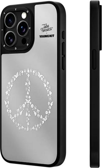 Actual product image Youngkit Case @Tobe Fonseca Mirror Case with MagSafe Peace (Apple iPhone 15 Pro Max)