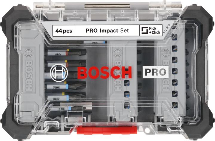 Produktbild Bosch Professional Zubehör PRO Impact Schrauberbit-Set (PH1, PH2, PH2R, PH3, T10, T15, T20, T25, T30, T40)