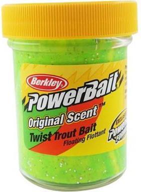 Produktbild Berkley Powerbait Orginal Scent Glitter Twist - lime Twist