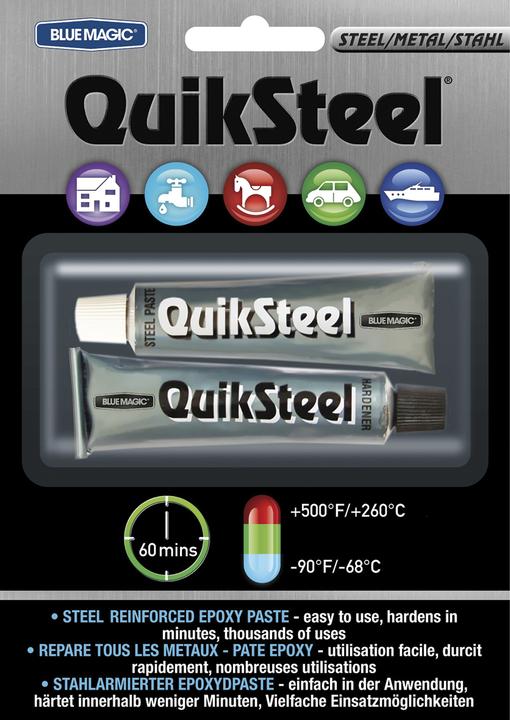 Produktbild Quiksteel Zwei-Komponentenkleber 17002EU 72 g (72 g)
