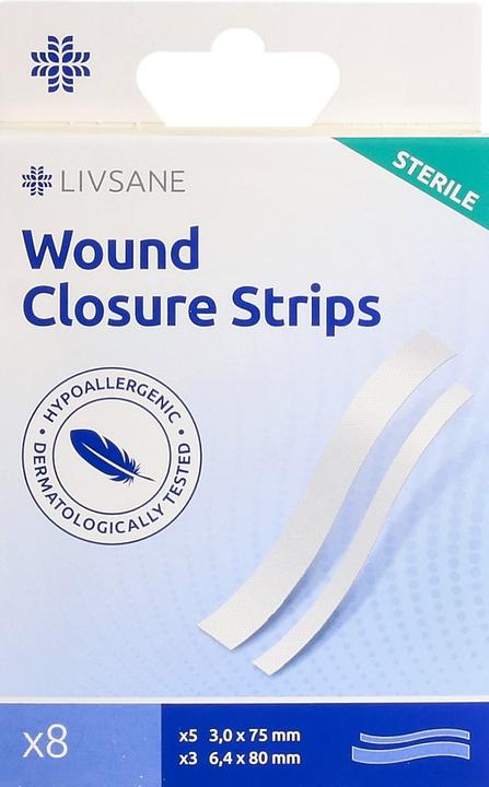 Produktbild Livsane Wundverschlussstreifen steril (8 x)