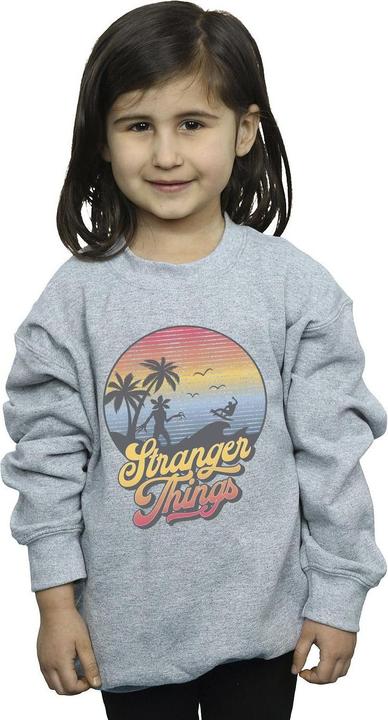 Actual product image Netflix Girls Stranger Things LA Gradient Sweatshirt (152, 158)