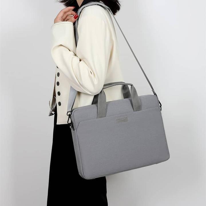 Actual product image Okade MacBook / laptop bag, 15.6 inch, T64, grey (15.60")