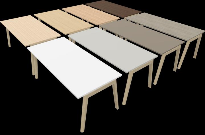 Actual product image Narbutas Nova Wood desk (1800 x 800 x 740 mm)