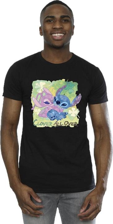 Immagine prodotto Disney Lilo And Stitch St Patrick's Day Clover Maglietta Uomo (4XL)