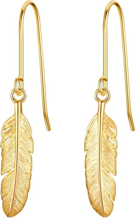 Produktbild Glanzstücke München Damen Ohrringe Feder Sterling Silber - 35054 (Sterling Silber)