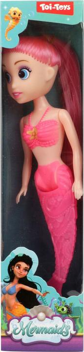 Productafbeelding Toi-Toys Zeemeerminnen Zeemeerminpop met buigbare staart, 18 cm