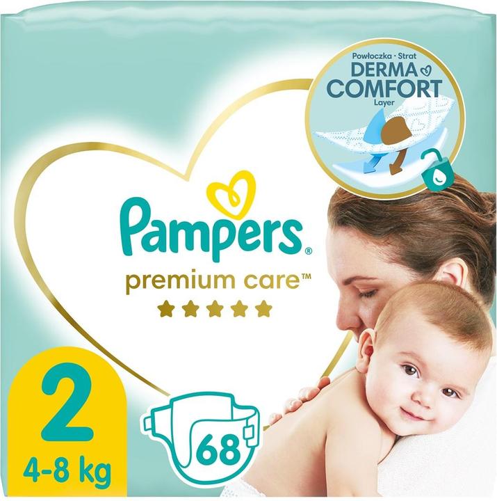 Image du produit Pampers Premium Care (Taille 2, Pack, 68 pièce(s))