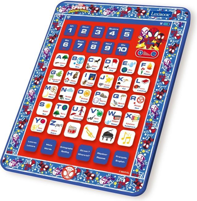 Actual product image Lexibook Spider-Man Bilingual Learning Tablet French/English (French, English)