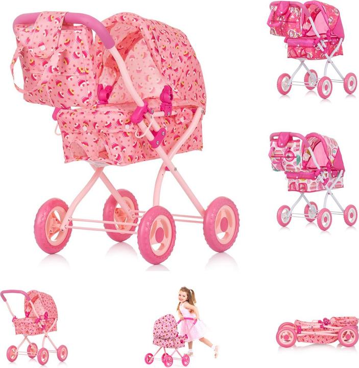 Produktbild Chipolino Puppenwagen Emily Tasche
