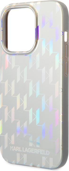 Actual product image Karl Lagerfeld iPhone 14 Pro Max Iridescent Monogram Case (Apple iPhone 14 Pro Max)