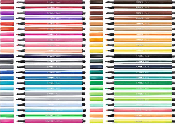Immagine prodotto STABILO Penna 68 (Multicolore, 40 x)