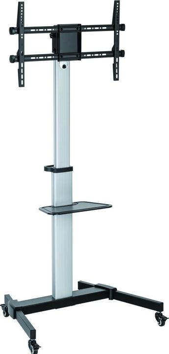 Image du produit Techly EFB Chariot TV pour TV LCD LED 93,98cm 37pouces - 218,44cm 86pouces avec une étagère (86", 50 kg)