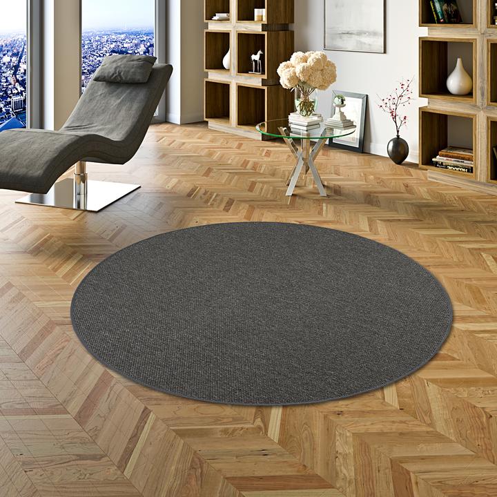 Immagine prodotto Bentzon Natural Flatweave Carpet Round in 6 colori 4 dimensioni (Ø 200 cm)