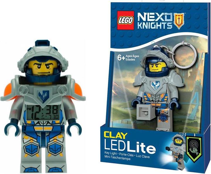 Produktbild ClicTime LEGO Nexo Knights Clay + Mini Taschenlampe Clay