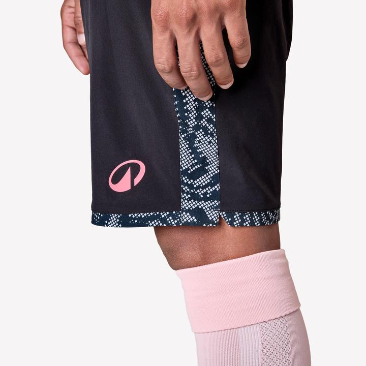 Image du produit Kipsta Short De Football Adulte Viralto Ii Snake Noir, Gris Et Rose (XXL)