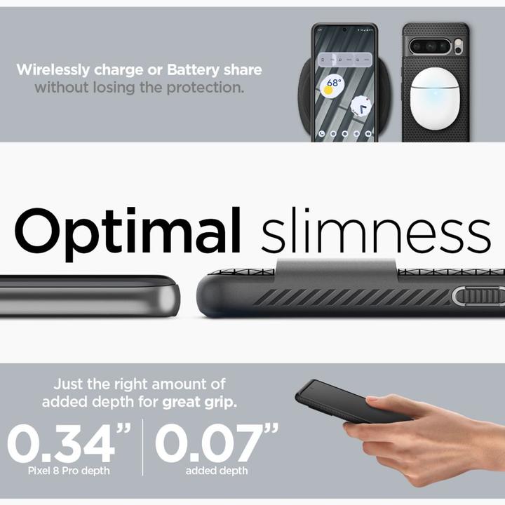 Actual product image Spigen Liquid Air (Google Pixel 8 Pro)