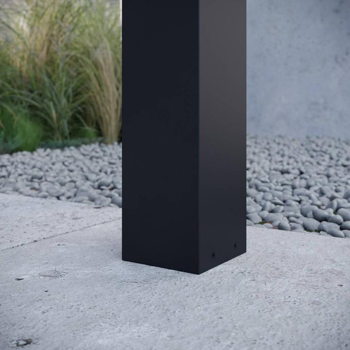 Produktbild Lucande Kiran Aussen Garten Leuchte w/Sensor H100 Graphite (E27, IP44)