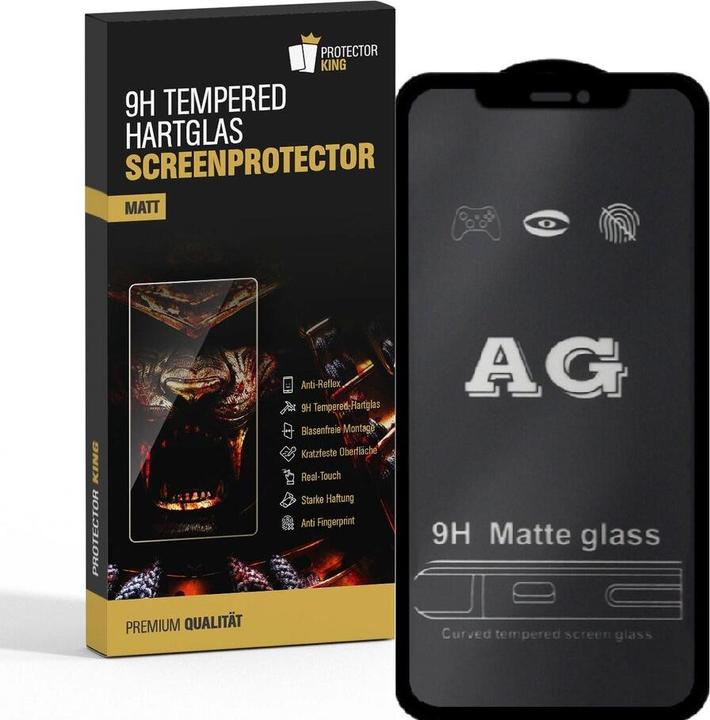 Produktbild Protectorking 3x Echtes Tempered 9H Panzerhartglas Matt Entspiegelt (3 Stück, Apple iPhone 13 Pro)