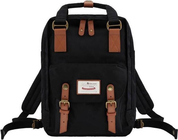 Actual product image Himawari 188L black and brown 14" laptop backpack (16 l)