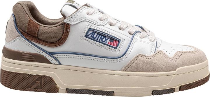 Produktbild Autry sneakers clc low in suede and nubuck white and green (42)