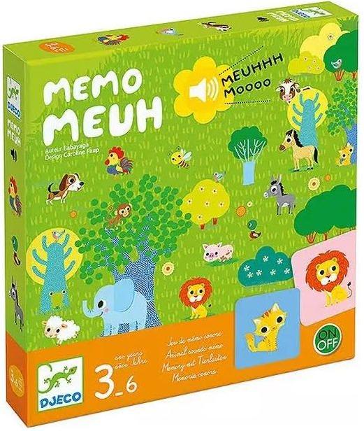 Image du produit Djeco Jeu - Memo Meuh (Multilingue)