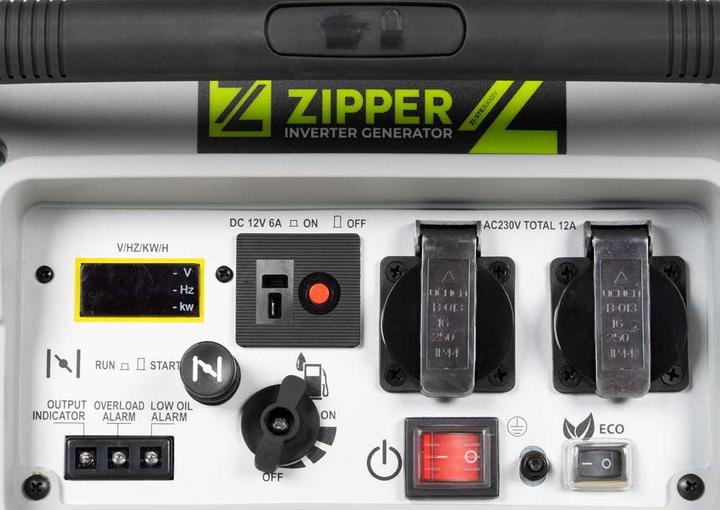 Produktbild Zipper Stromerzeuger Inverter ZI-STE3000IV Fahrbar (2800 W, 10 l)