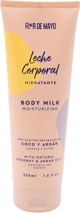 Immagine prodotto Flor De Mayo Latte idratante per il corpo con Argan e cocco 230ml (Latte corpo, 230 ml)