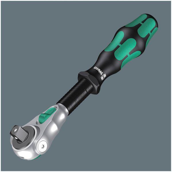 Actual product image Wera 8100 SB 2 Zyklop Speed Ratchet Set (24 mm, 18 mm, 11 mm, 12 mm, 20 mm, 19 mm, 15 mm, 13 mm, 21 mm, 14 mm, 23 mm, 22 mm, 17 mm, 16 mm, 6 mm, 9 mm, 10 mm, 8 mm, 7 mm)