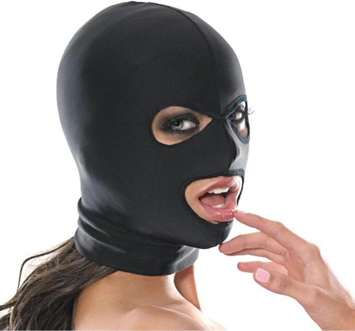 Actual product image Fetish Collection 3 Hole Hood