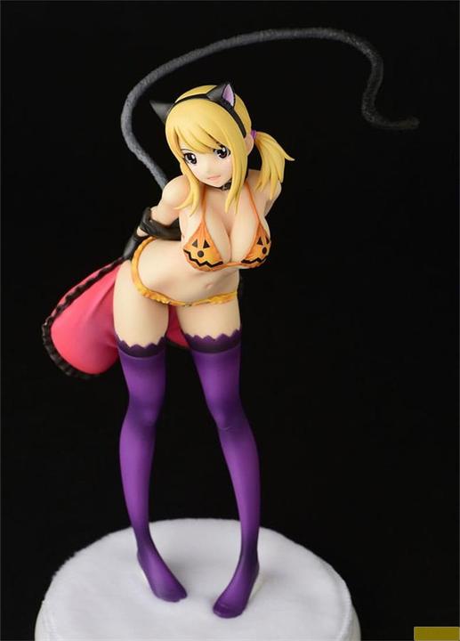 Immagine prodotto Orca Statuetta Fairy Tail 1/6 Lucy Heartfilia - Halloween CAT Gravure Style 25 cm