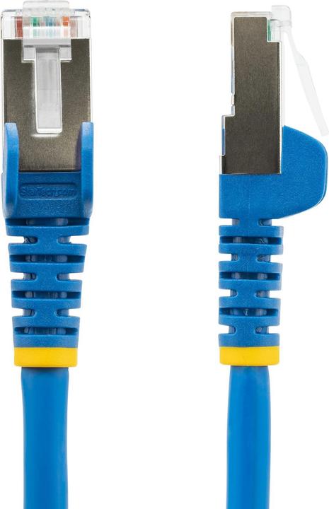 Produktbild StarTech COM 50cm CAT6a Kabel LSZH 10 Gigabit RJ45 LAN Kabel SFTP Patchkabel CAT6a Verlegekabel Abge (S/FTP, CAT6a, 0.50 m)