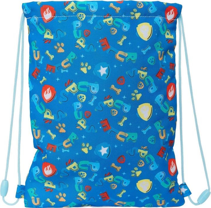 Actual product image Paw Patrol Backpack bag with straps The Pups rule Blue 26 x 34 x 1 cm