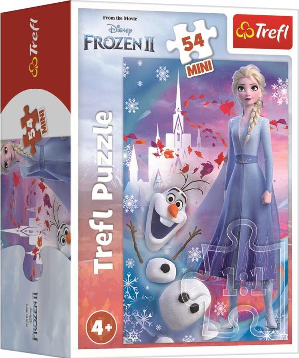 Actual product image Trefl Puzzle Ice Kingdom II: Elsa and Olaf 54 pieces (54 pieces)
