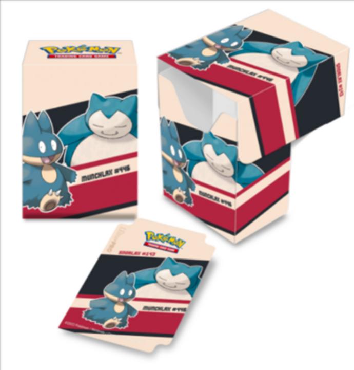 Actual product image Ultra Pro Pokémon Snorlax Munchlax Deck Box Fu