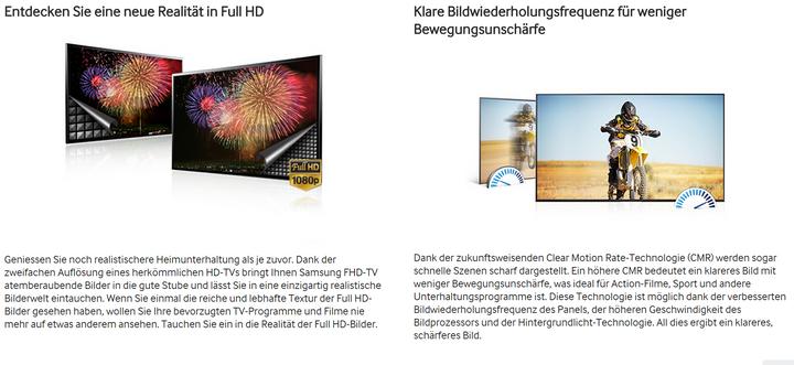 Produktbild Samsung Ue32h6270 (32", Full HD)