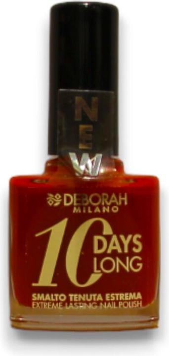 Produktbild Deborah Milano 10 Days Long Nail Enamel No.161 (161, Farblack)