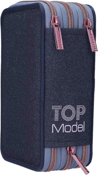 Produktbild Magni Depesche TOPModel Federtasche LED WOLF 3-Fach gefüllt 7,5x13x20cm