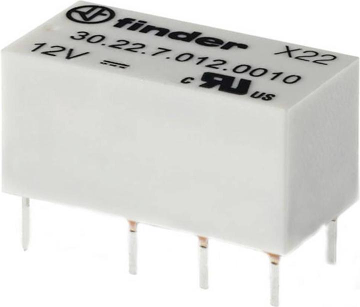 Actual product image Finder 30.22.7.024.0020 Print relay 24 V/DC 2 A 2 changeover contacts 1 pc.