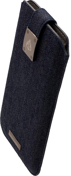 Immagine prodotto Peter Jäckel COMMANDER MILANO XXL5.2 Jeans, ad esempio per Samsung G900 Galaxy S5/ Sony Xperia Z/ HTC One (M8) (HTC One (M8), Sony Xperia Z, Samsung Galaxy S5)
