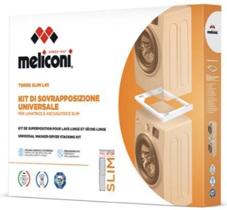 Image du produit Meliconi Tower Base Slim L45 accessoire et composant pour lave-linge Overlay kit 1 pièce(s)