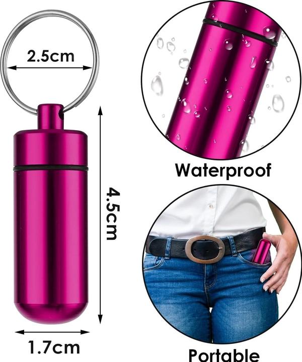 Image du produit Cbx Boîte à pilules avec porte-clés