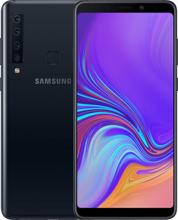 Samsung Galaxy A9 EU (128 GB, Caviar Black, 6.30", Single SIM, 24 Mpx, 4G)