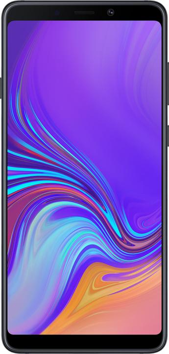 Actual product image Samsung Galaxy A9 EU (128 GB, Caviar Black, 6.30", Single SIM, 24 Mpx, 4G)