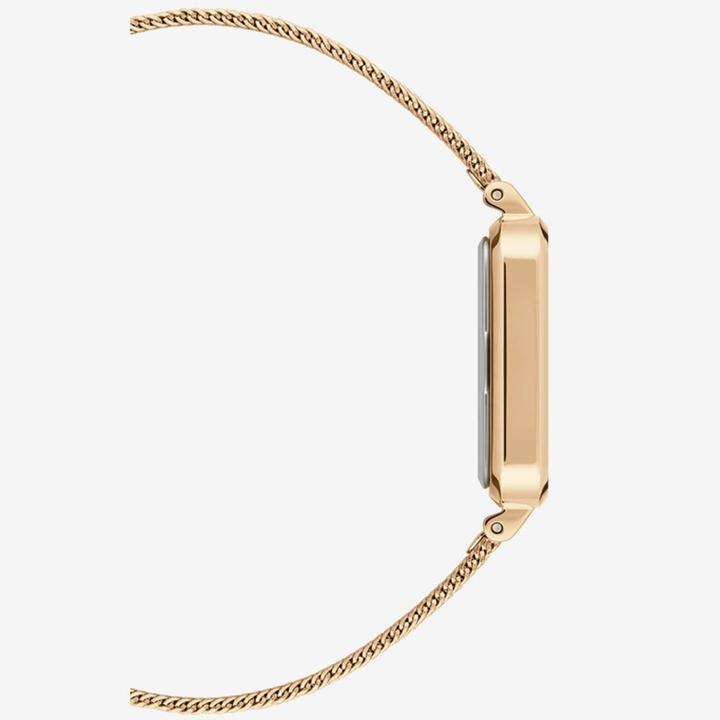 Actual product image Daniel Wellington Quadro Pressed Evergold White (Analogue wristwatch, 20 mm)