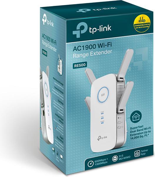 Immagine prodotto TP-Link Tl-Re500 (1300 Mbit/s, 600 Mbit/s)