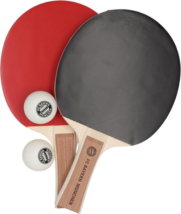 Actual product image FC Bayern München Table tennis bat set