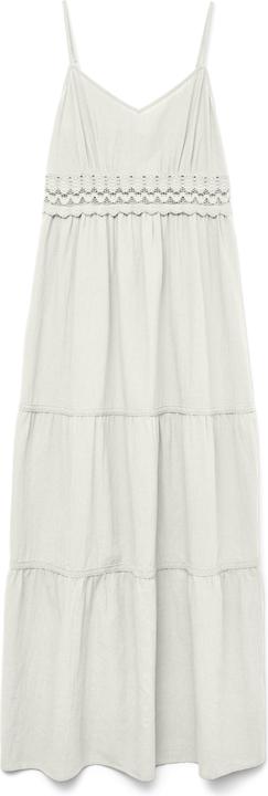 Vero Moda Normal geschnitten V-Ausschnitt Verstellbare Träger Langes Kleid Kleid